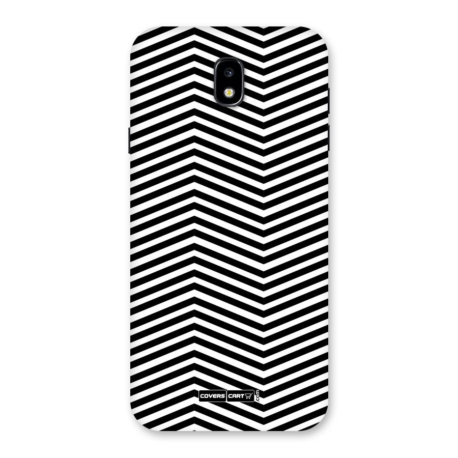 Classy Zig Zag Back Case for Galaxy J7 Pro