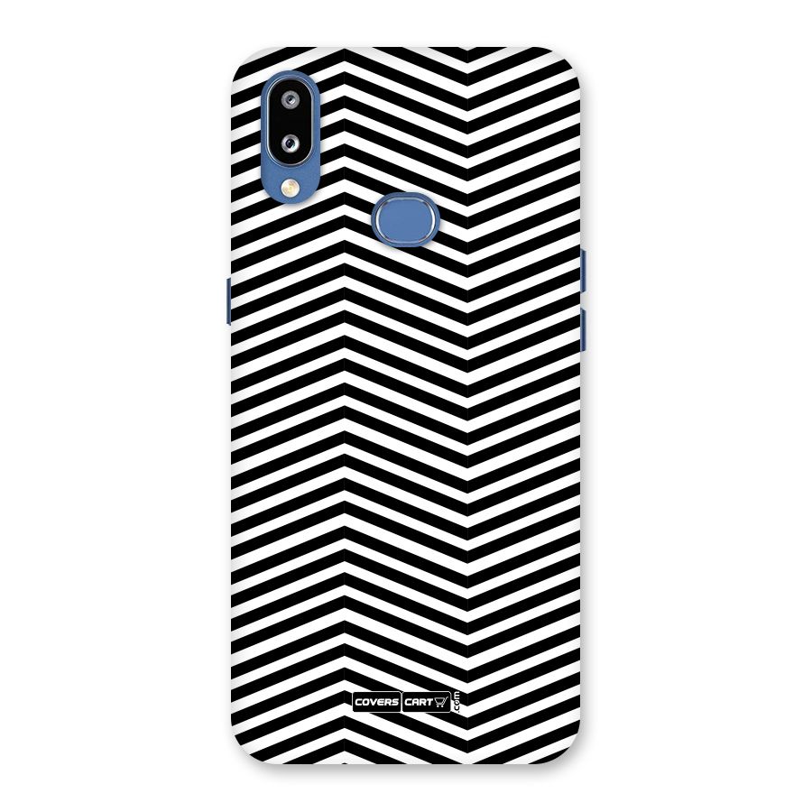 Classy Zig Zag Back Case for Galaxy M01s