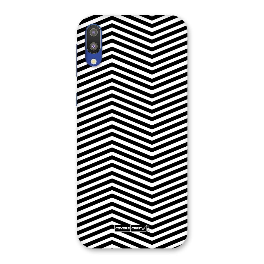 Classy Zig Zag Back Case for Galaxy M10