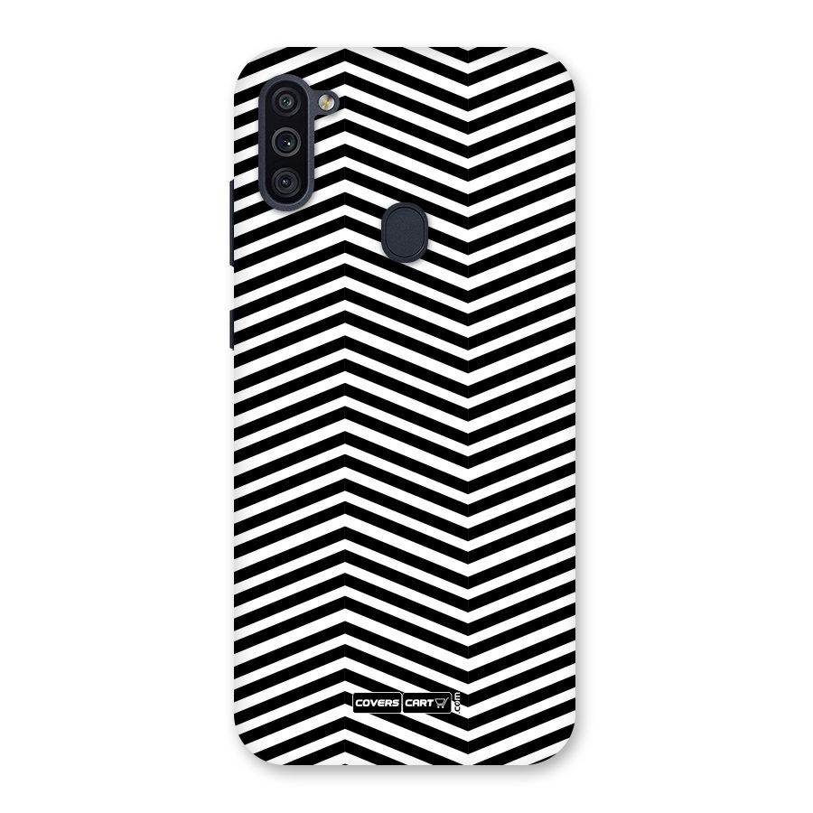 Classy Zig Zag Back Case for Galaxy M11