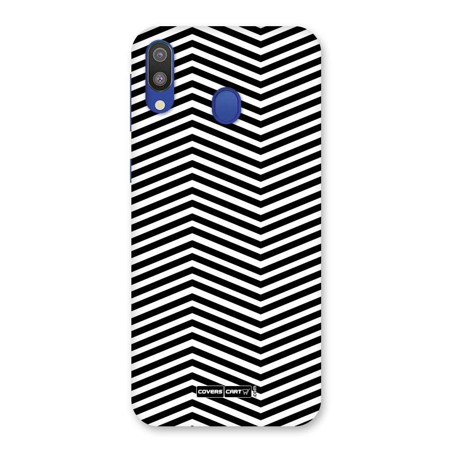 Classy Zig Zag Back Case for Galaxy M20