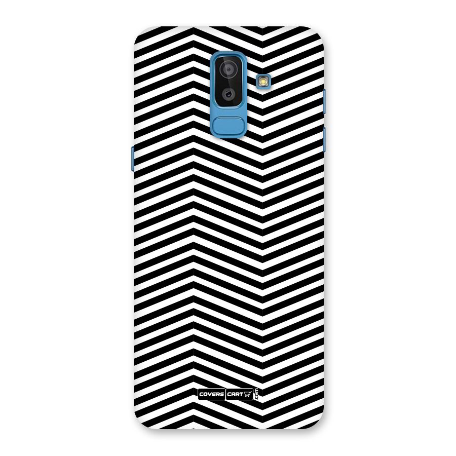 Classy Zig Zag Back Case for Galaxy On8 (2018)