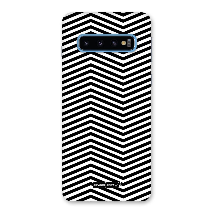 Classy Zig Zag Back Case for Galaxy S10