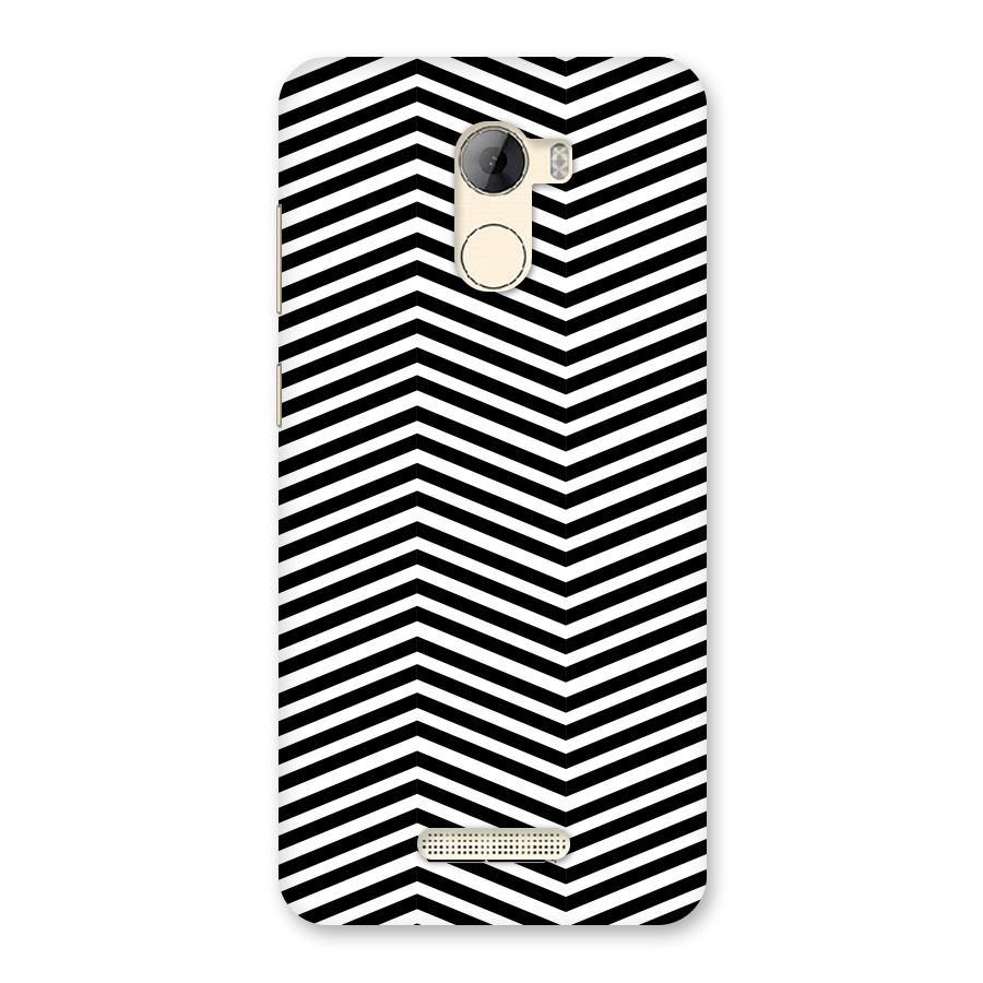Classy Zig Zag Back Case for Gionee A1 LIte