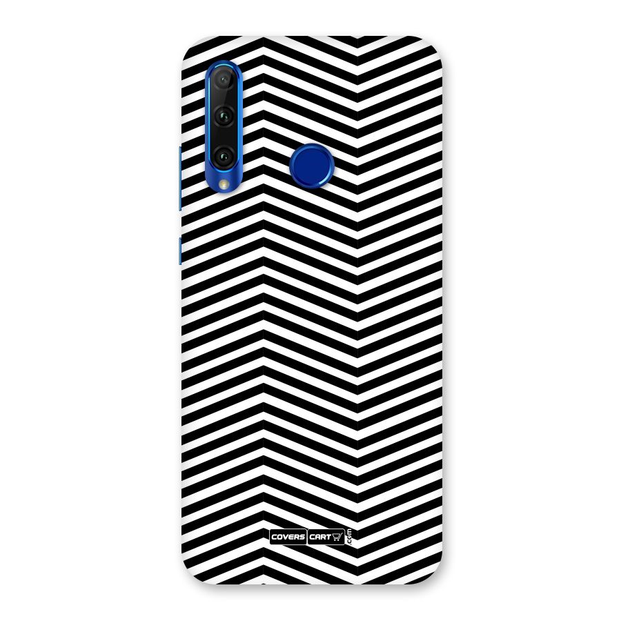 Classy Zig Zag Back Case for Honor 20i