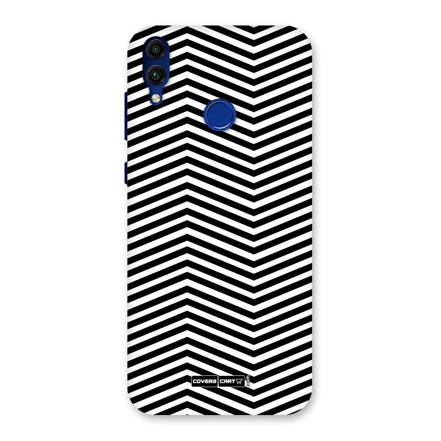 Classy Zig Zag Back Case for Honor 8C