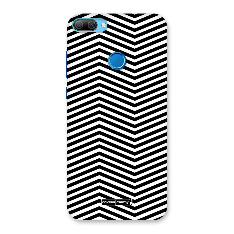 Classy Zig Zag Back Case for Honor 9N