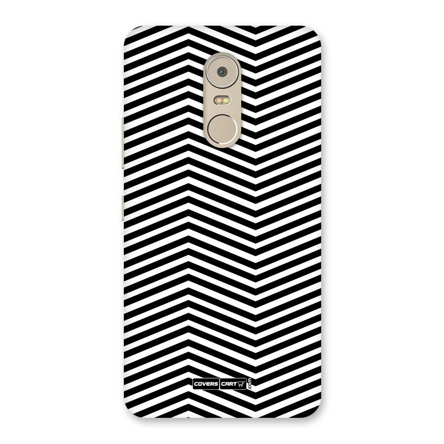 Classy Zig Zag Back Case for Lenovo K6 Note