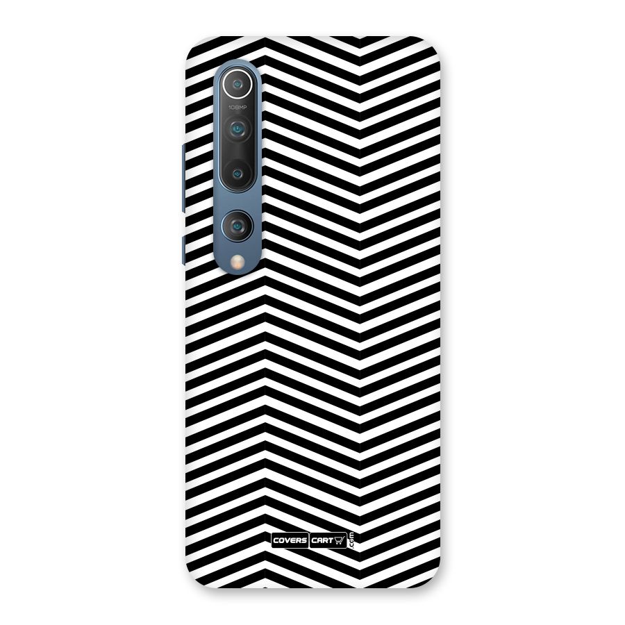 Classy Zig Zag Back Case for Mi 10