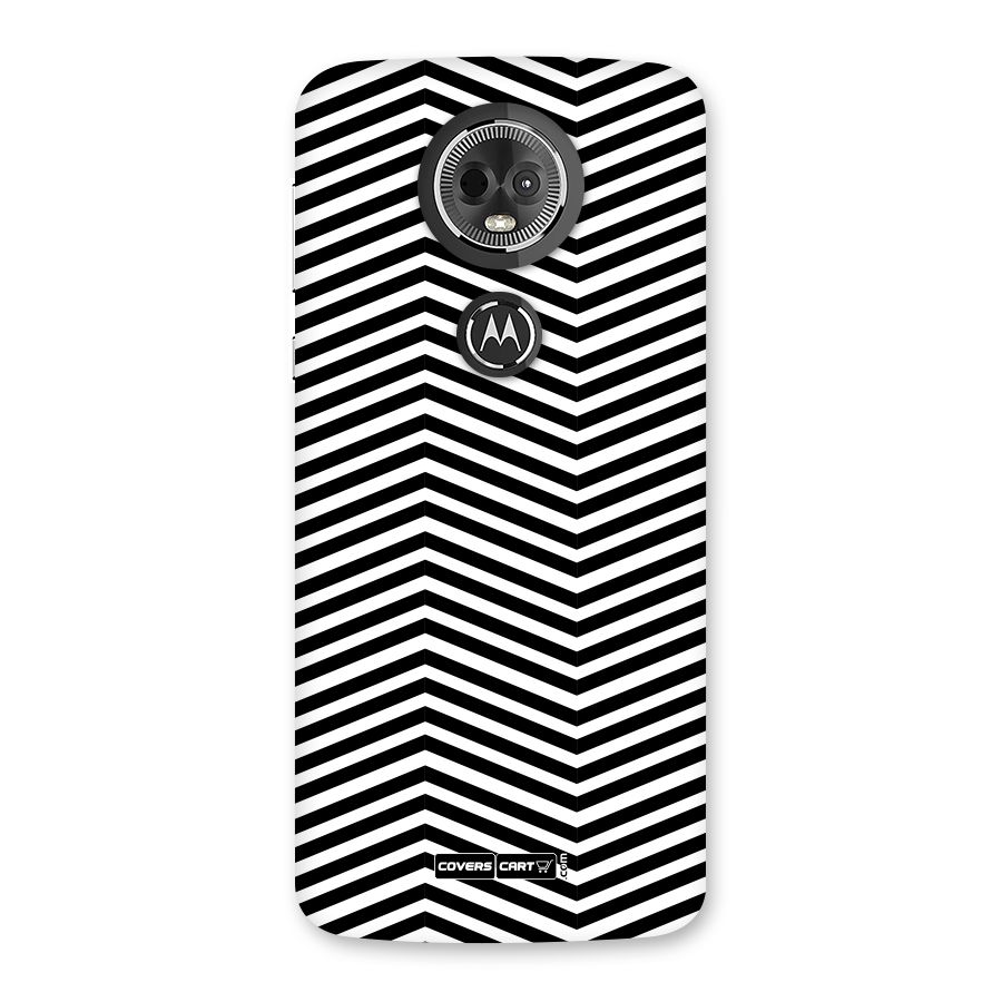 Classy Zig Zag Back Case for Moto E5 Plus