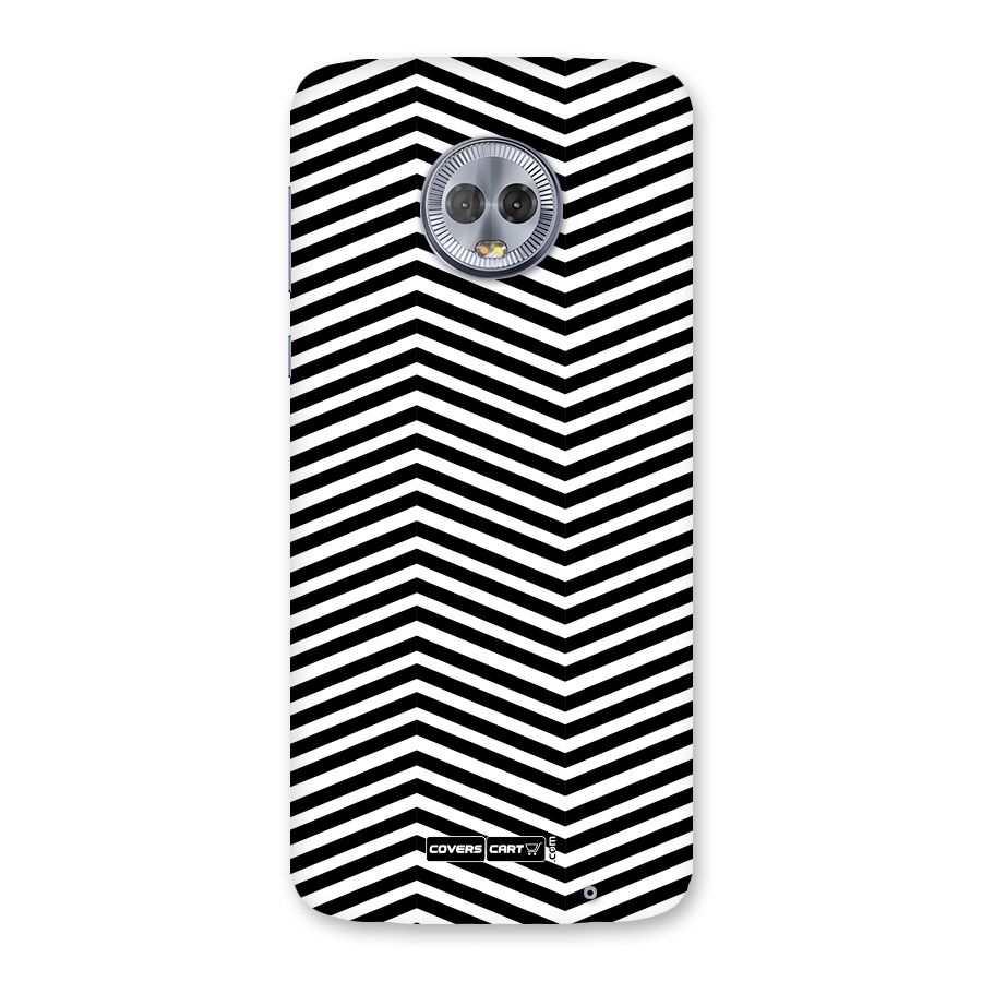 Classy Zig Zag Back Case for Moto G6 Plus