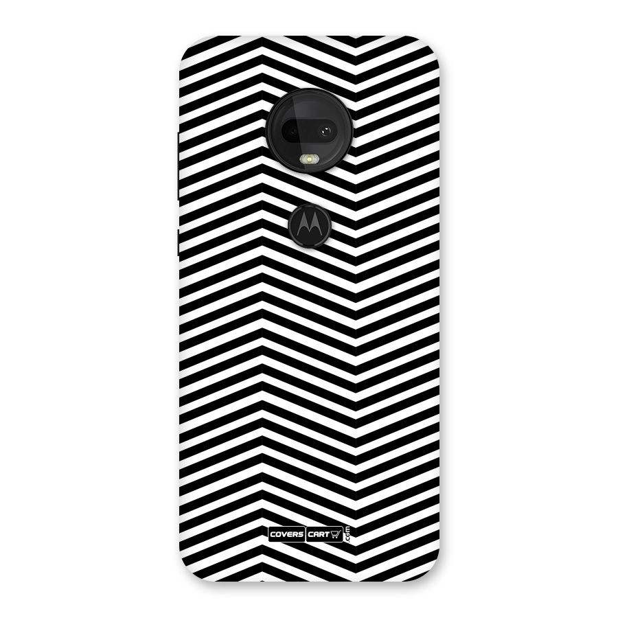 Classy Zig Zag Back Case for Moto G7
