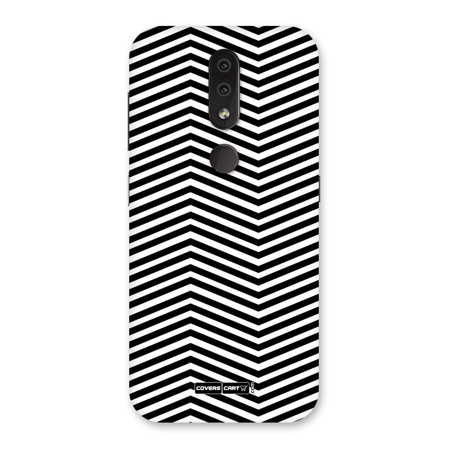 Classy Zig Zag Back Case for Nokia 4.2