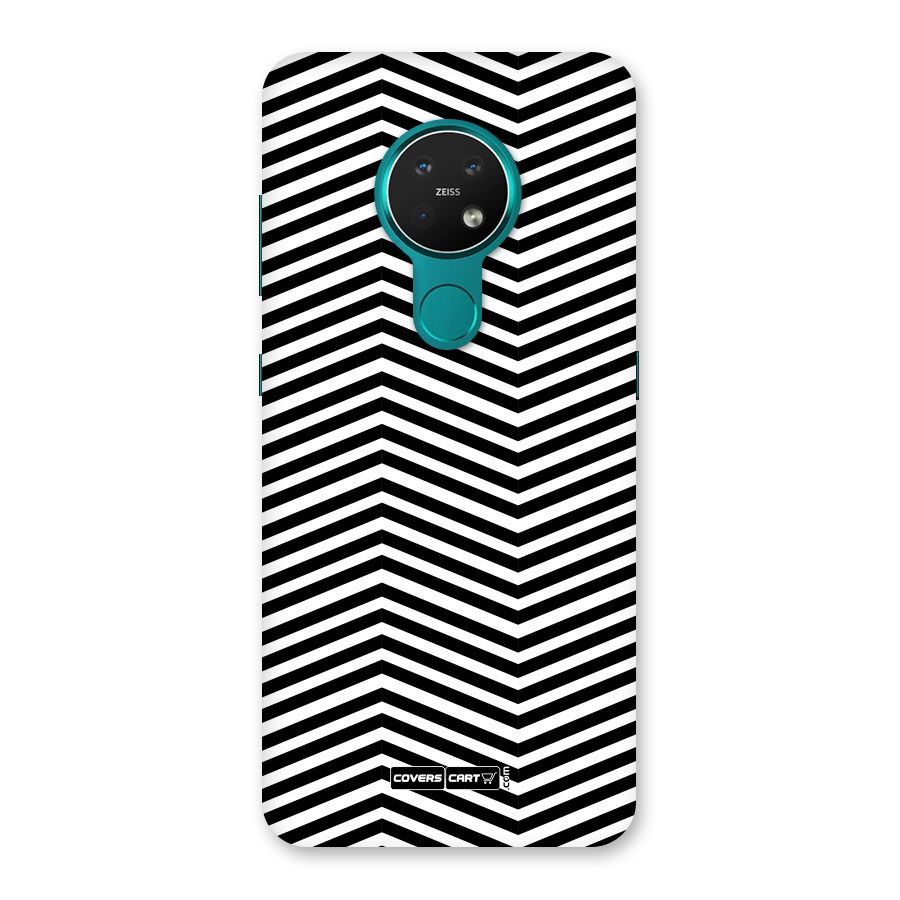 Classy Zig Zag Back Case for Nokia 7.2