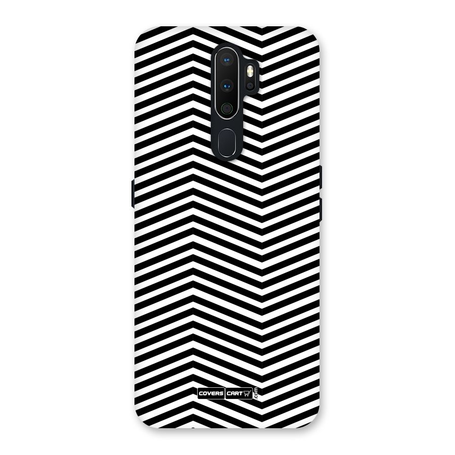 Classy Zig Zag Back Case for Oppo A5 (2020)