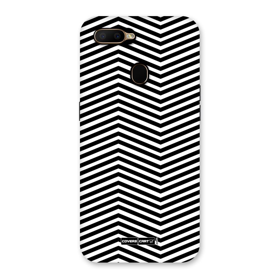 Classy Zig Zag Back Case for Oppo A5s