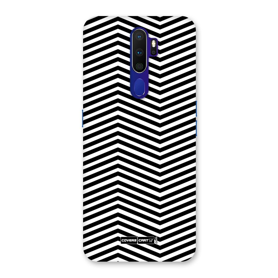 Classy Zig Zag Back Case for Oppo A9 (2020)