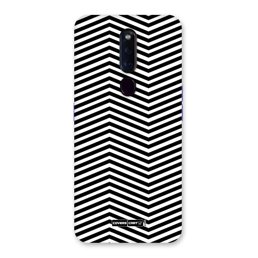 Classy Zig Zag Back Case for Oppo F11 Pro