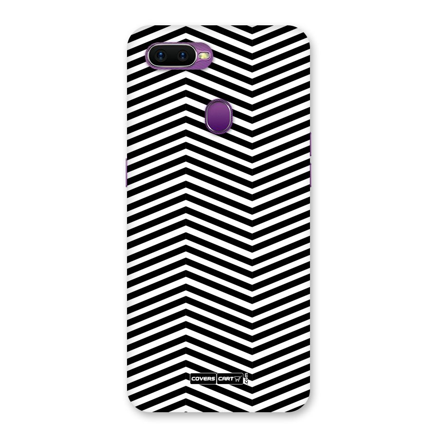 Classy Zig Zag Back Case for Oppo F9