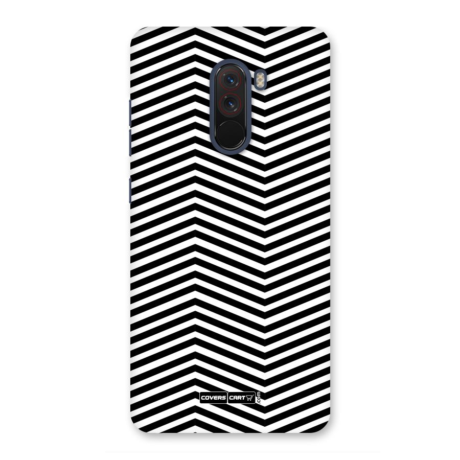 Classy Zig Zag Back Case for Poco F1