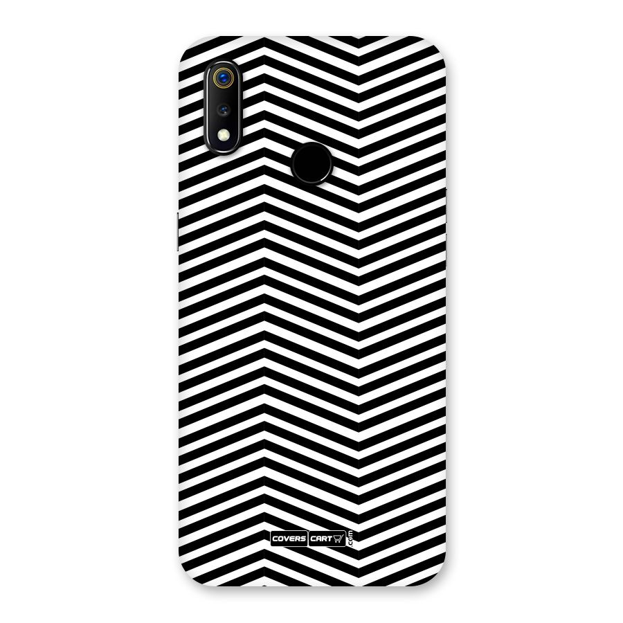 Classy Zig Zag Back Case for Realme 3