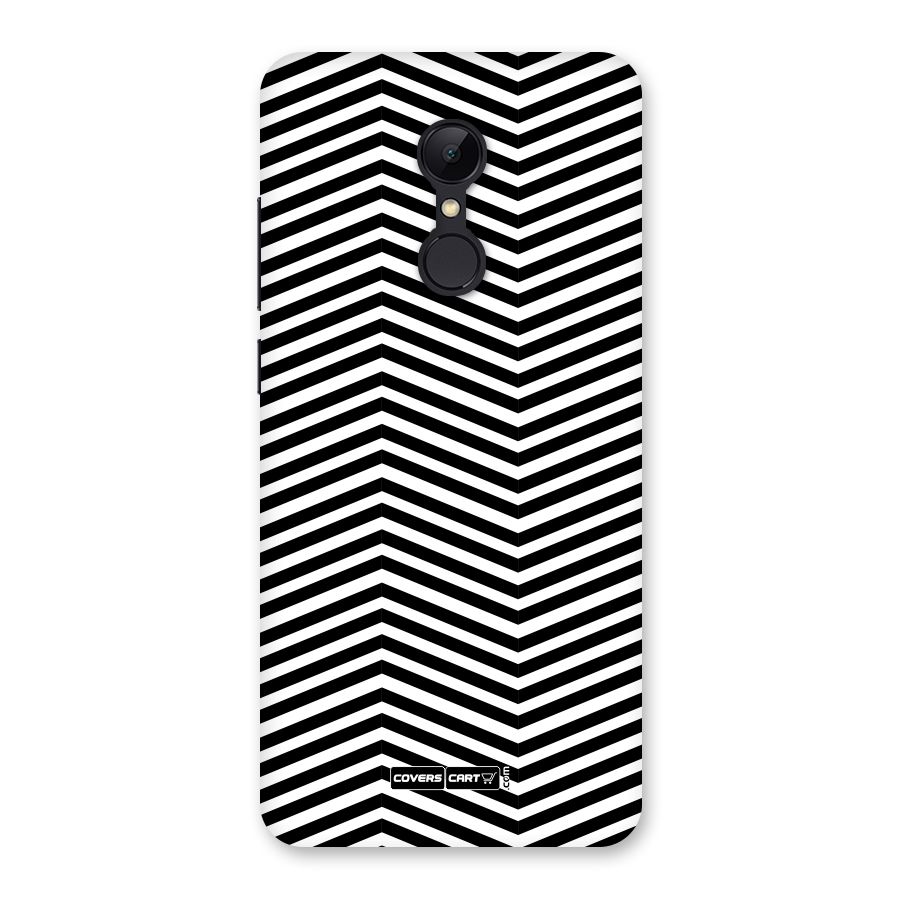 Classy Zig Zag Back Case for Redmi 5