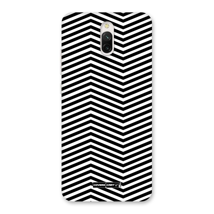 Classy Zig Zag Back Case for Redmi 8A Dual