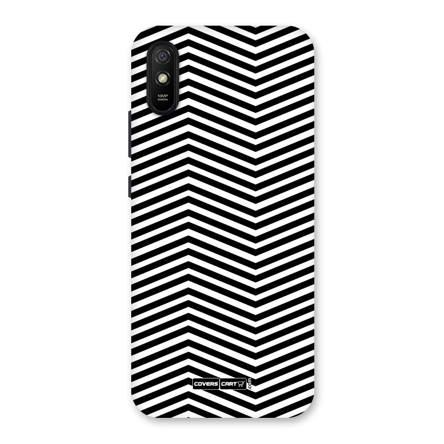 Classy Zig Zag Back Case for Redmi 9i