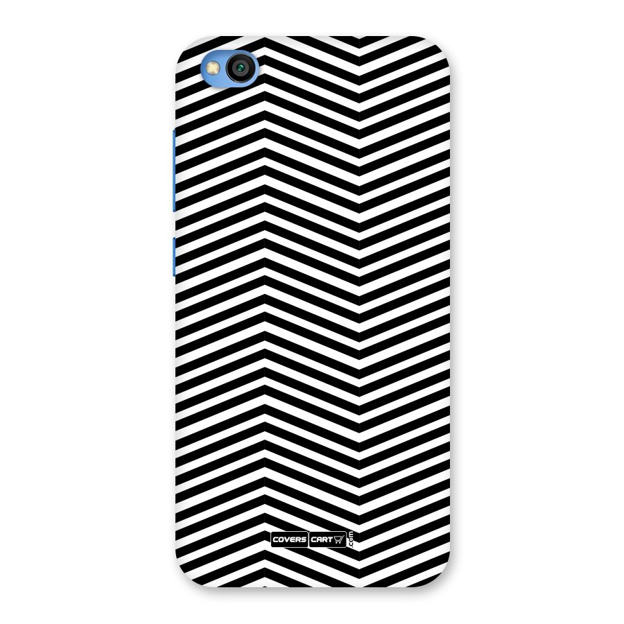 Classy Zig Zag Back Case for Redmi Go