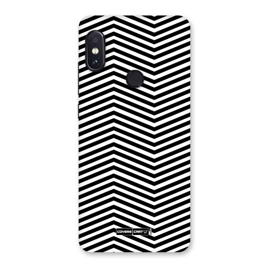 Classy Zig Zag Back Case for Redmi Note 5 Pro