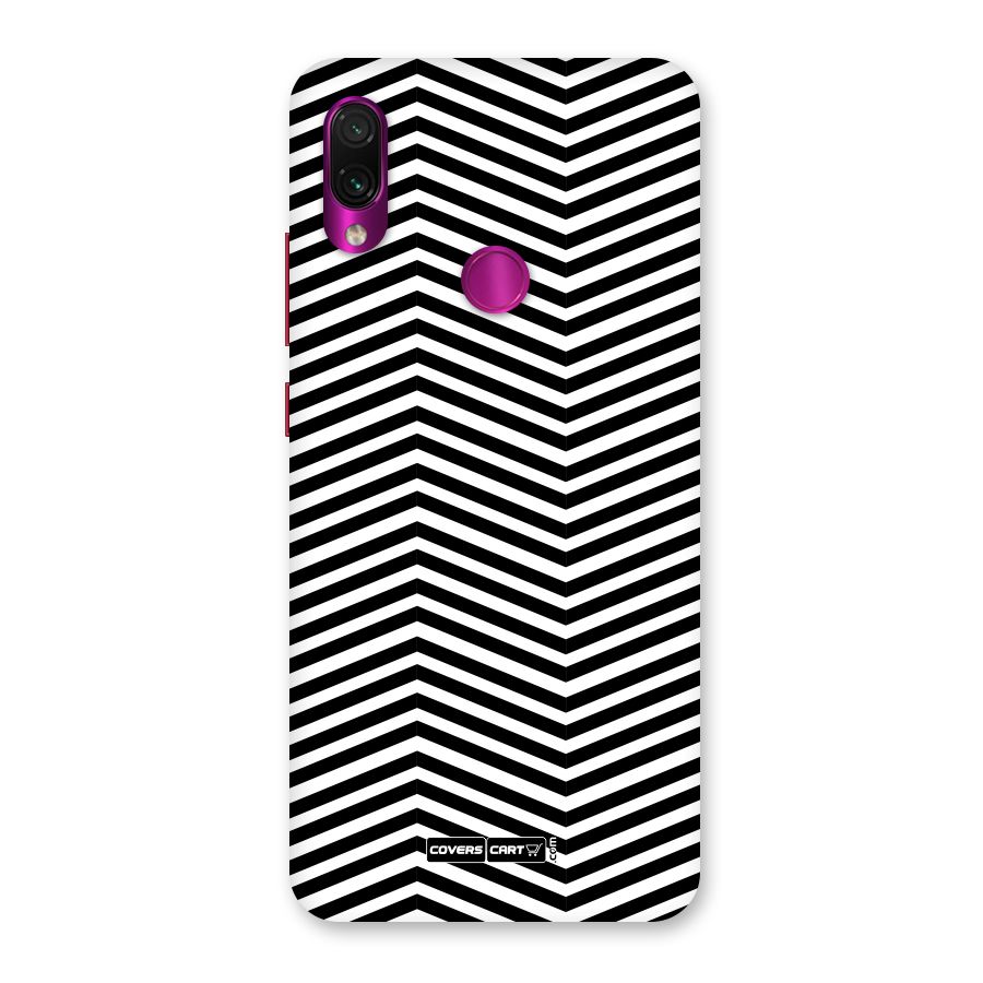 Classy Zig Zag Back Case for Redmi Note 7 Pro