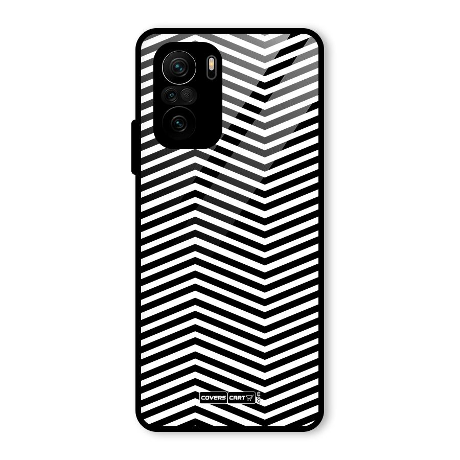 Classy Zig Zag Glass Back Case for Mi 11x