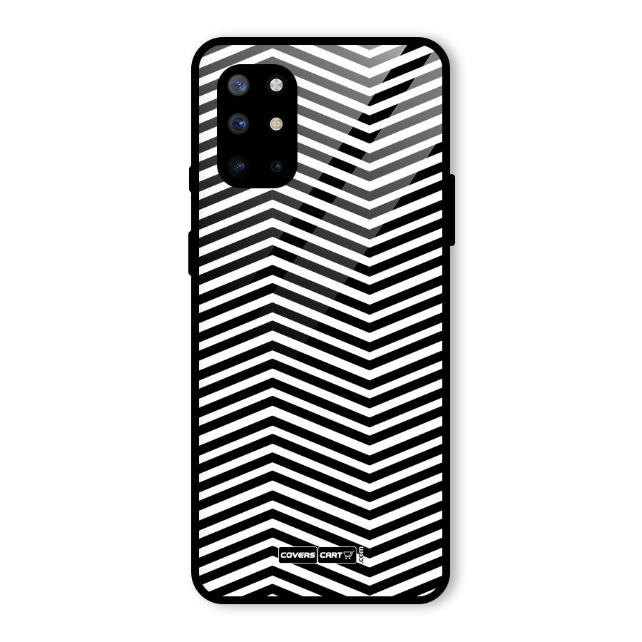 Classy Zig Zag Glass Back Case for OnePlus 8T