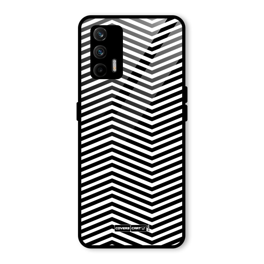 Classy Zig Zag Glass Back Case for Realme GT 5G
