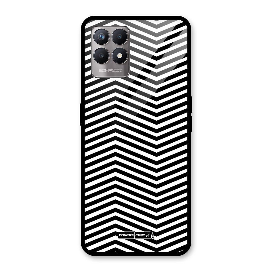 Classy Zig Zag Glass Back Case for Realme Narzo 50