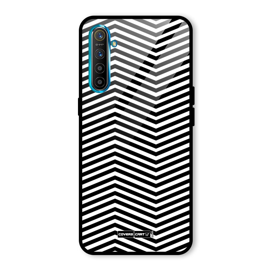 Classy Zig Zag Glass Back Case for Realme X2