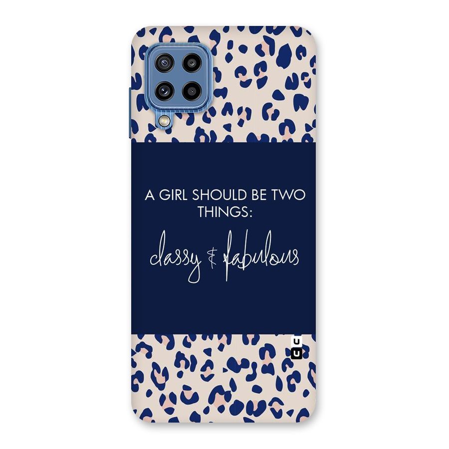 Classy and Fabulous Back Case for Galaxy M32