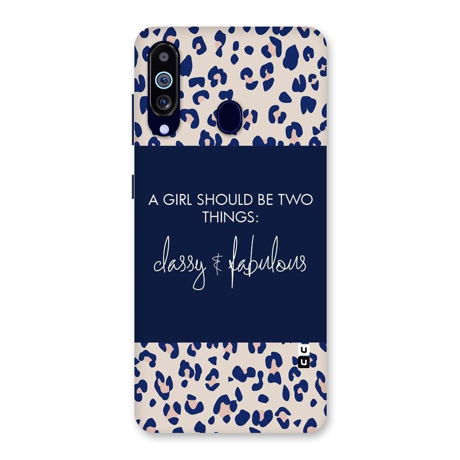 Classy and Fabulous Back Case for Galaxy M40