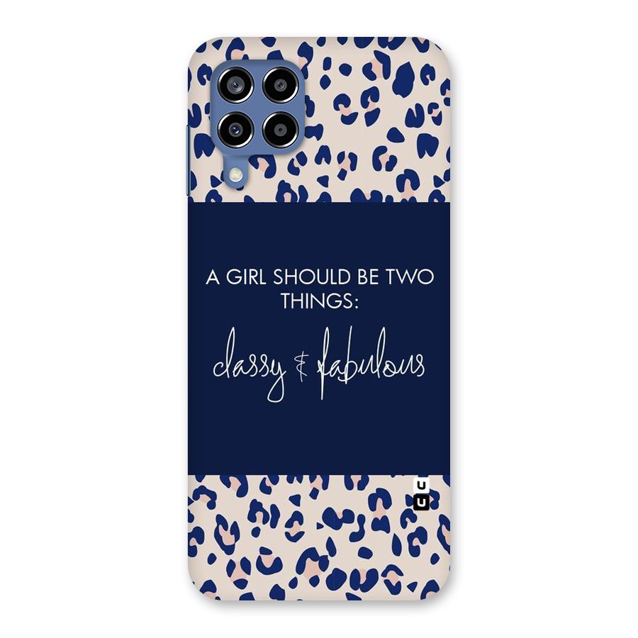 Classy and Fabulous Back Case for Galaxy M53 5G