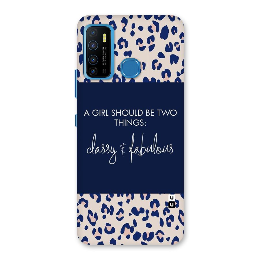 Classy and Fabulous Back Case for Infinix Hot 9