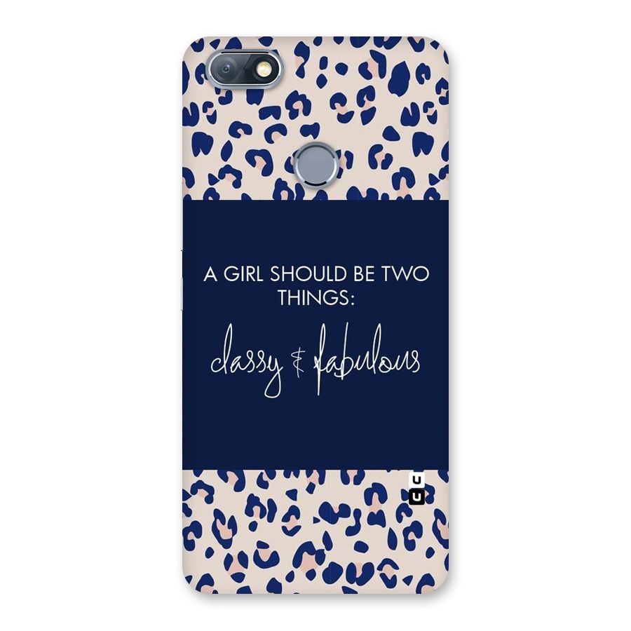 Classy and Fabulous Back Case for Infinix Note 5