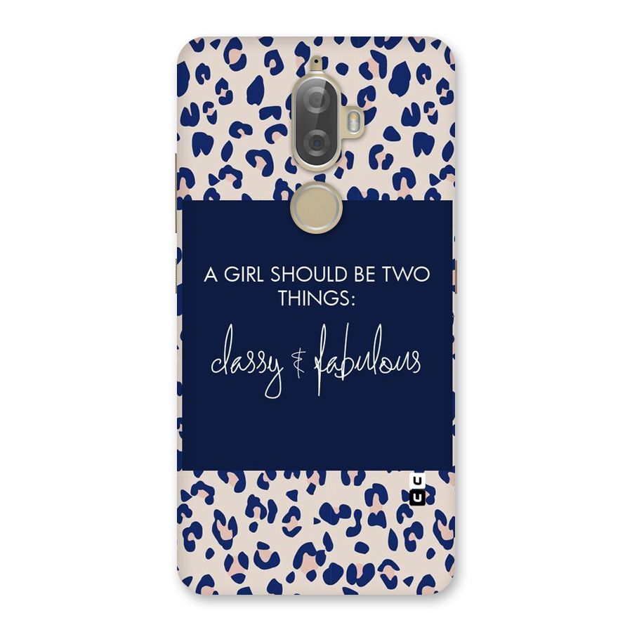 Classy and Fabulous Back Case for Lenovo K8 Plus