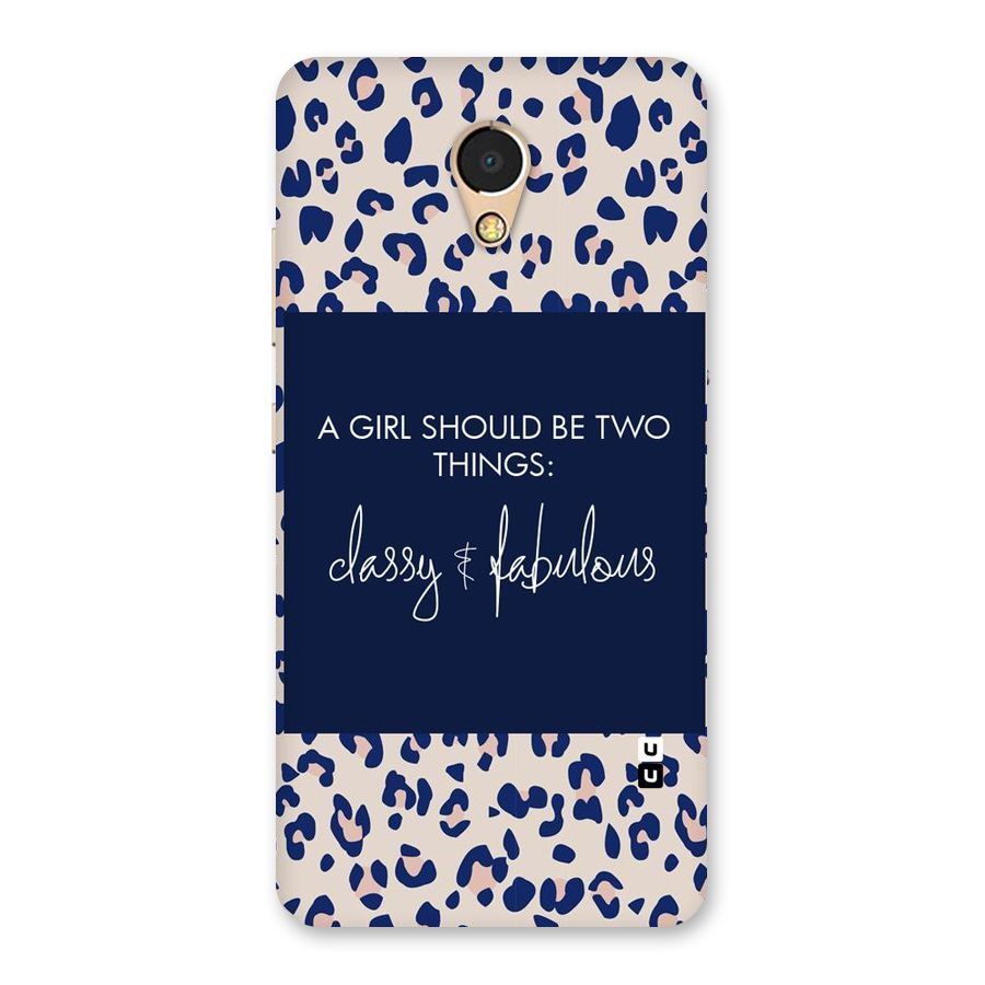 Classy and Fabulous Back Case for Lenovo P2