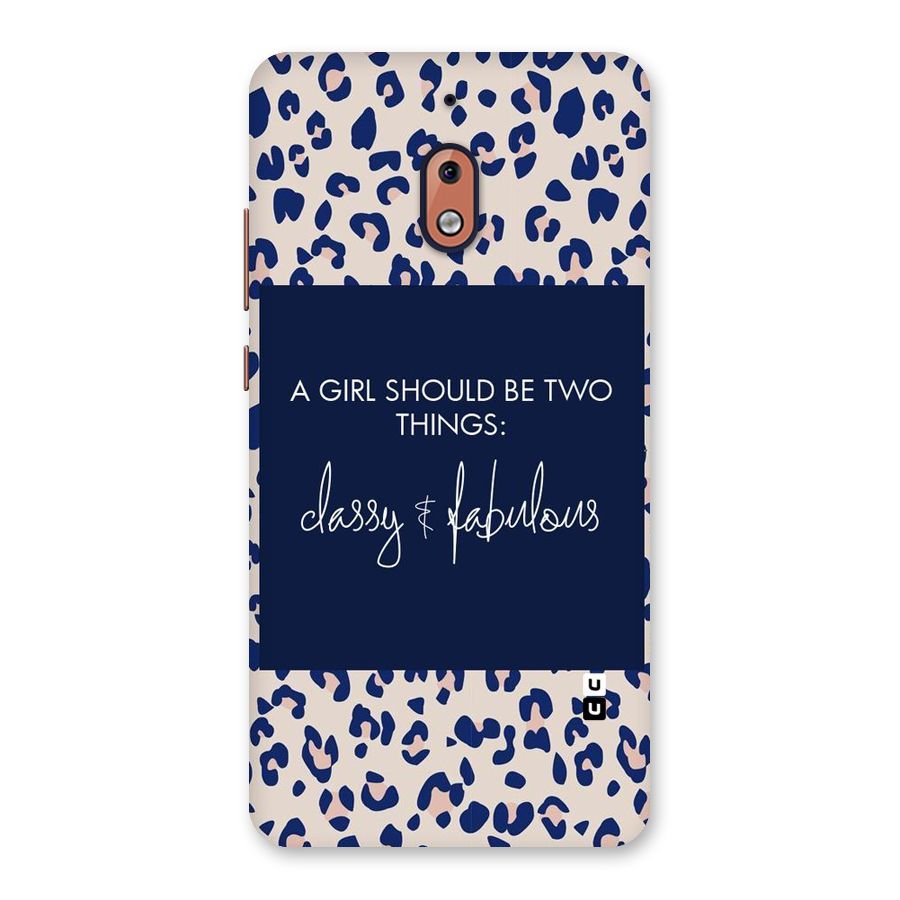 Classy and Fabulous Back Case for Nokia 2.1