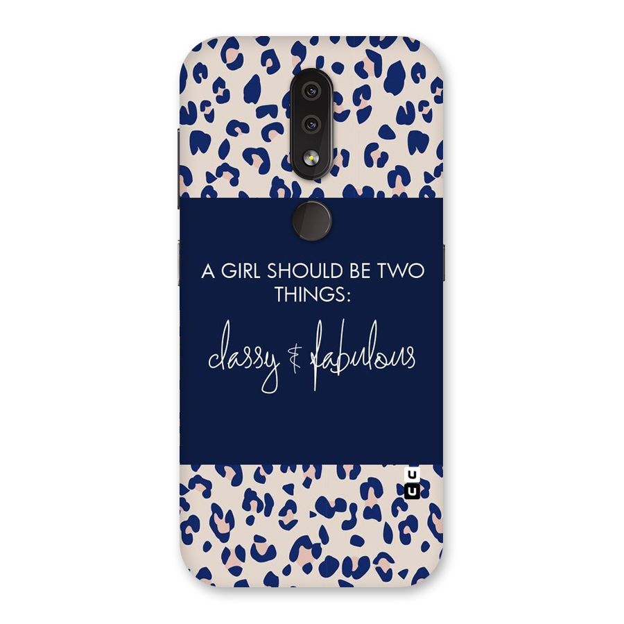 Classy and Fabulous Back Case for Nokia 4.2
