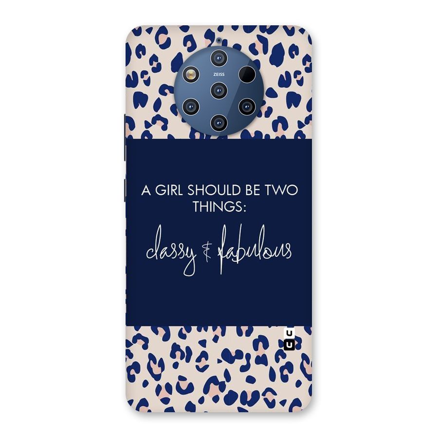 Classy and Fabulous Back Case for Nokia 9 PureView