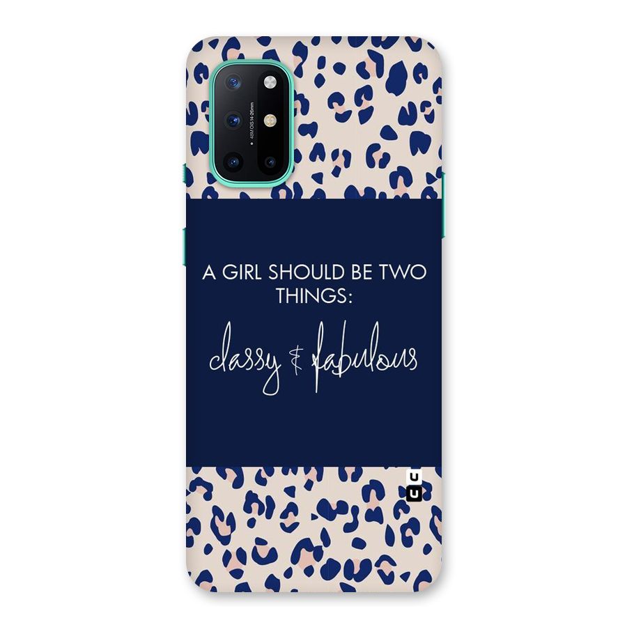 Classy and Fabulous Back Case for OnePlus 8T