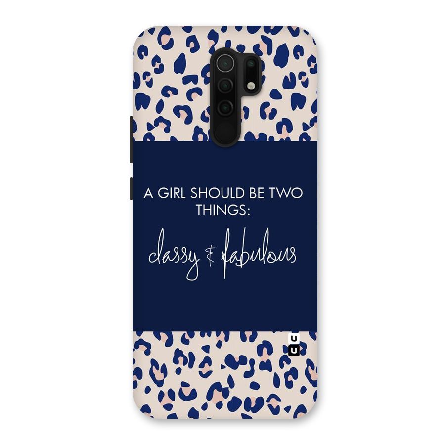 Classy and Fabulous Back Case for Poco M2
