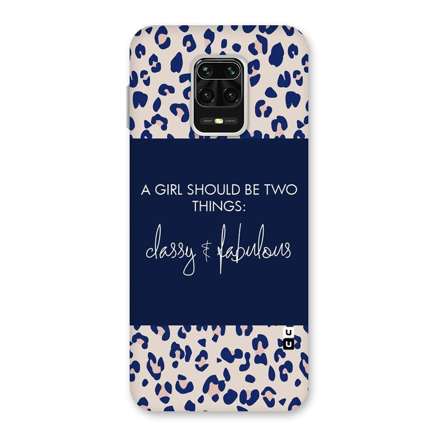 Classy and Fabulous Back Case for Poco M2 Pro