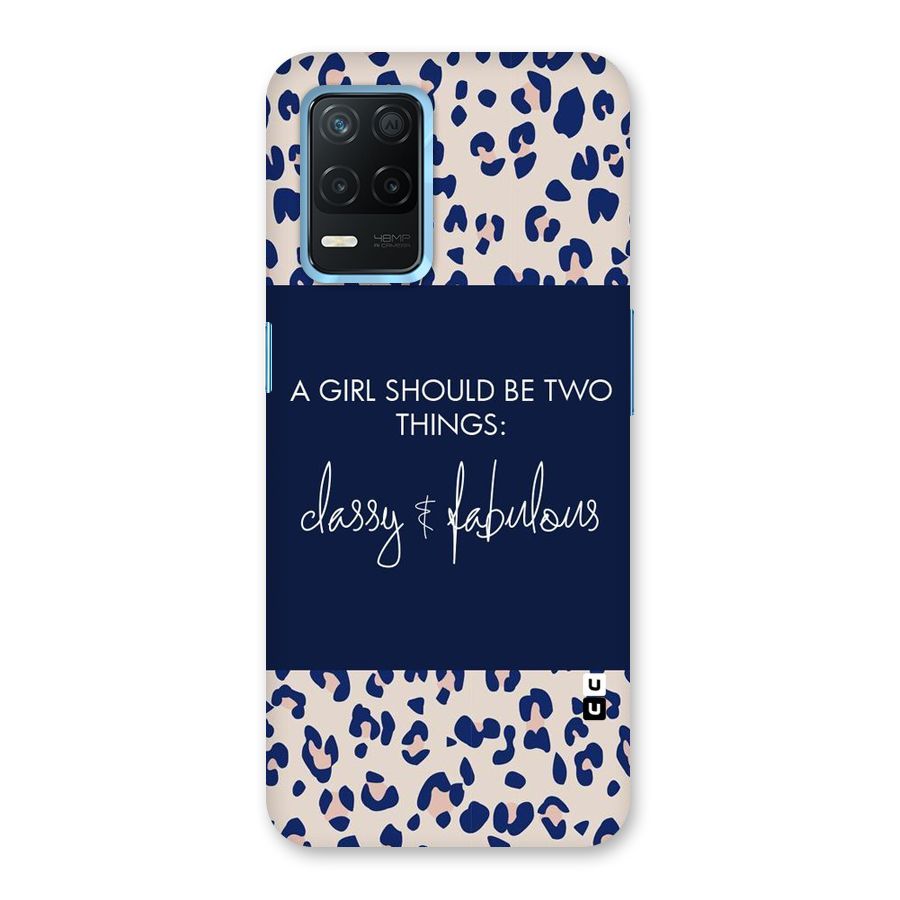 Classy and Fabulous Back Case for Realme 8s 5G